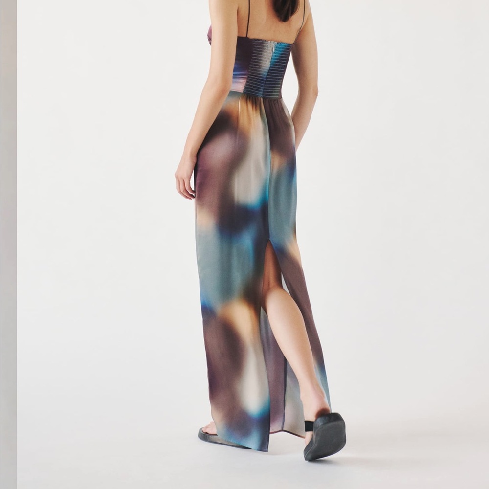 New Reformation Frankie Dress Blur - Picture 3 of 7